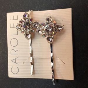 Pair of Crystal Hair pins